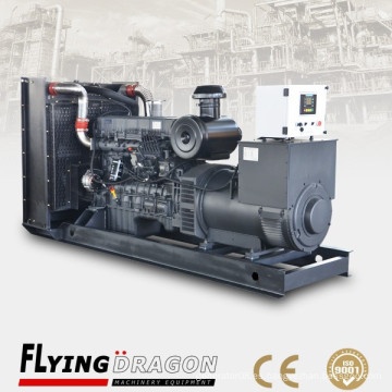 12 cilindros Vtype, generador de 300KW Shangchai para la venta, generador de la turbina 375kva con precio de fábrica